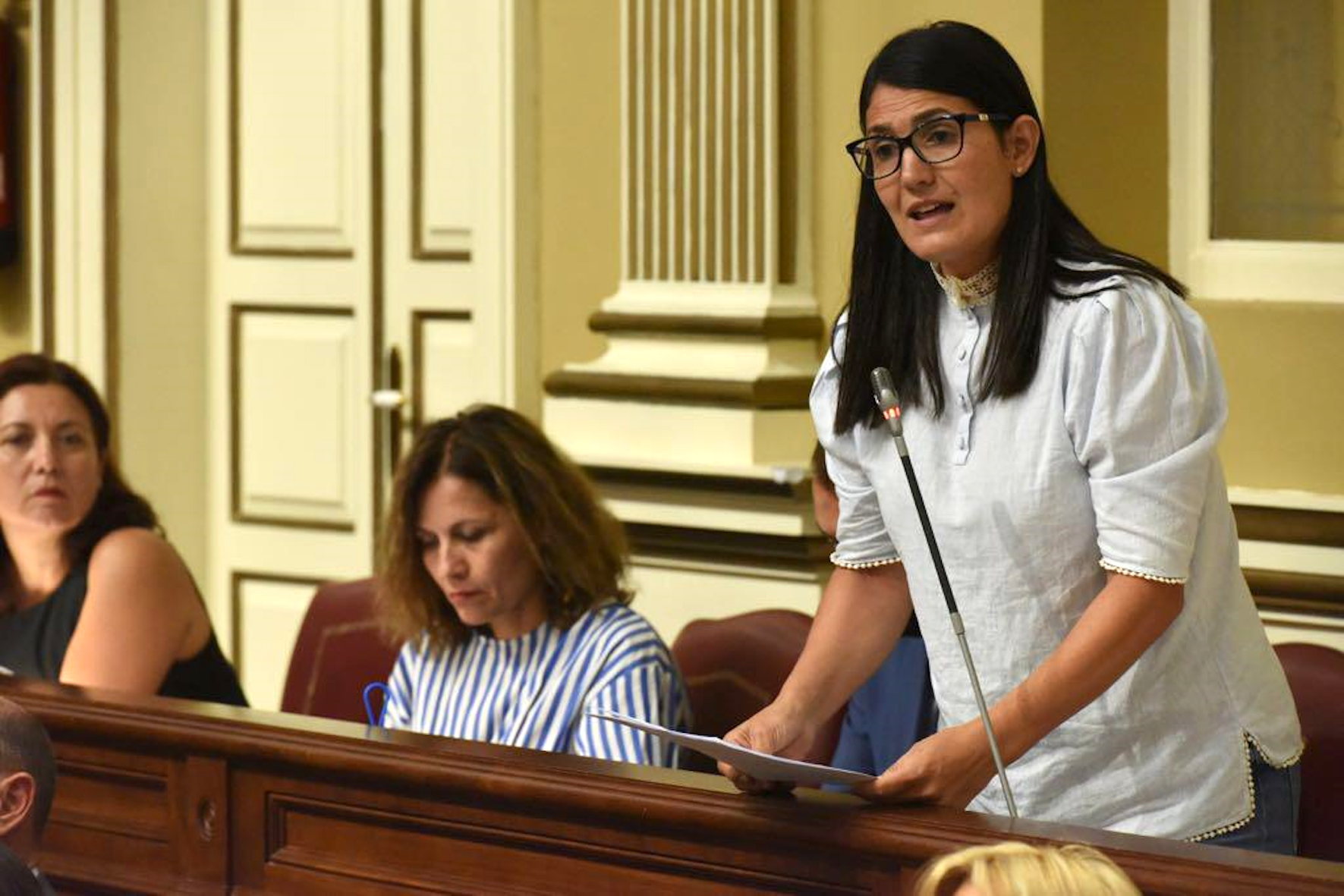 Ana González pide incorporar 8,76 millones para El Hierro