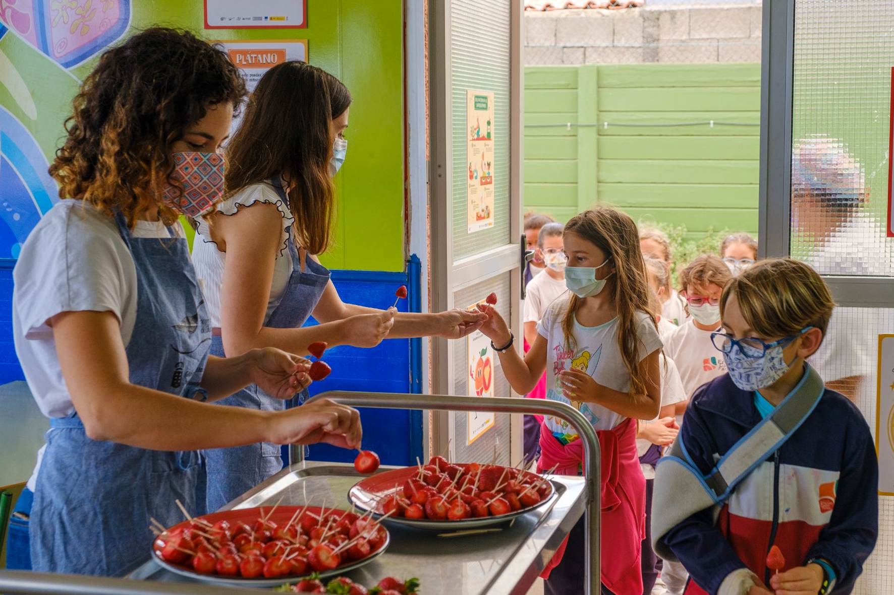Todos los centros educativos de El Hierro se adhieren al programa Ecocomedores de Canarias