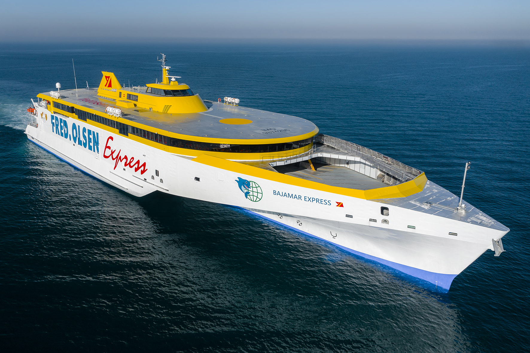 Fred. Olsen Express prevé superar los 400.000 viajeros
