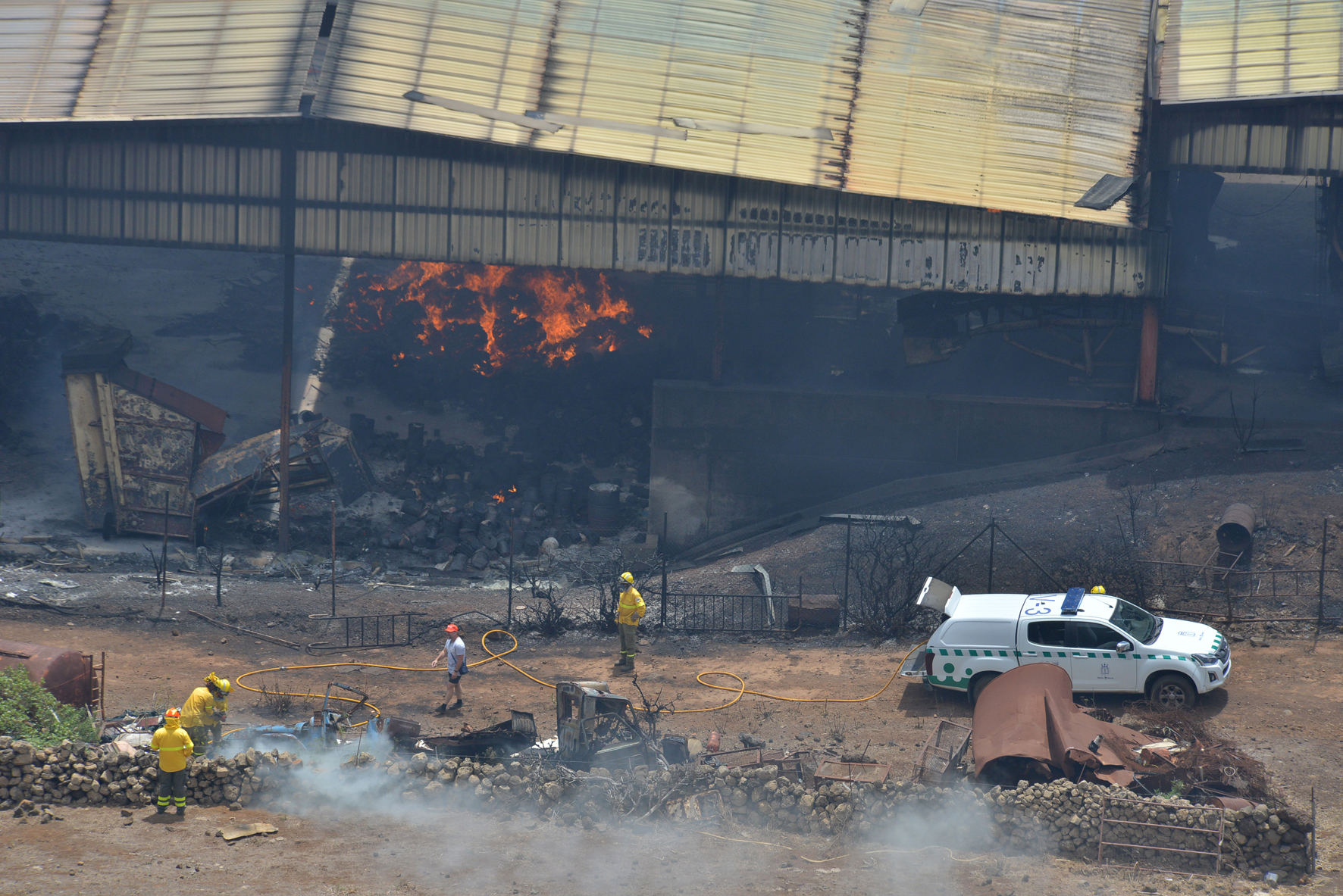 CCOO denuncia la falta de recursos y medios para la extinción de incendios y salvamento por parte del Cabildo de El Hierro