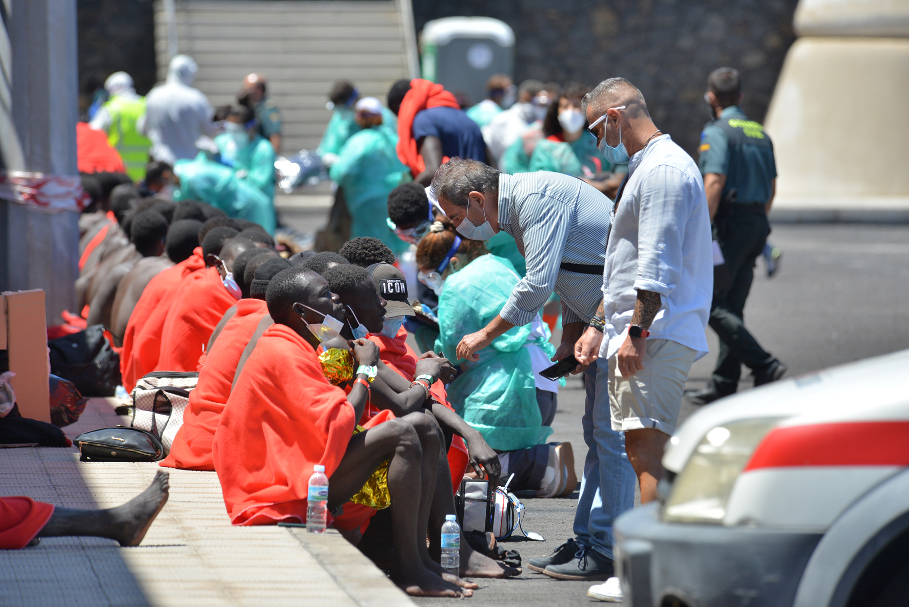 Un cayuco con 117 migrantes llega a La Restinga menos de 24 horas desde que lo hiciese la última embarcación