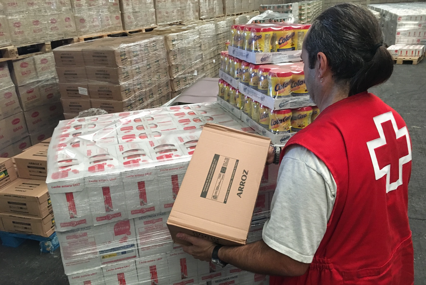 Cruz Roja distribuye 7.450 kilos de alimentos entre las personas más desfavorecidas de El Hierro