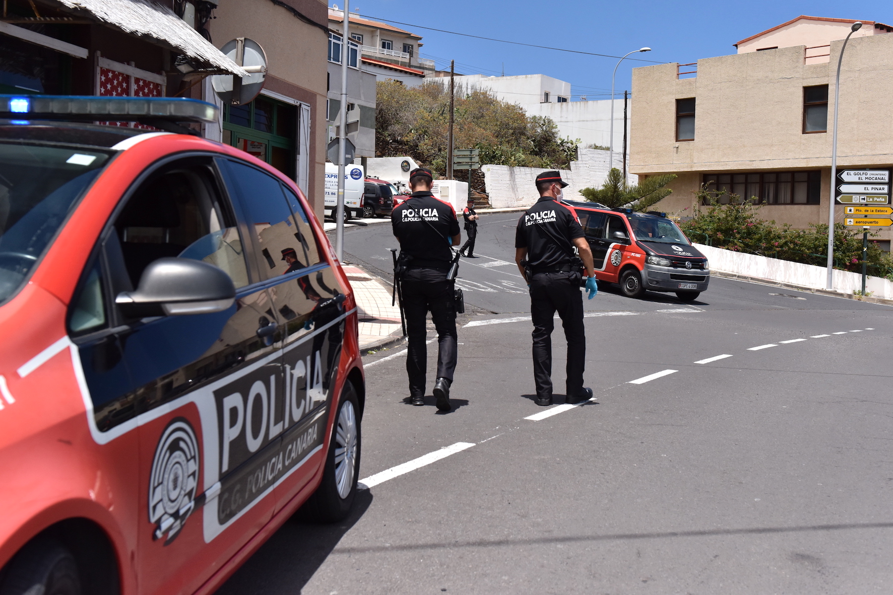 La Policía Canaria tendrá presencia en El Hierro a partir de la próxima semana para ayudar en la lucha contra la Covid19