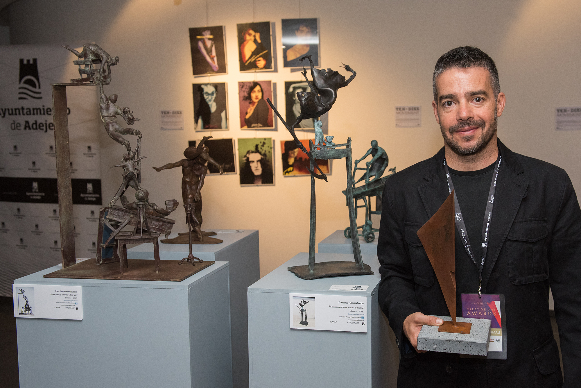 Francisco Armas gana el Primer Premio Creative Art Awards