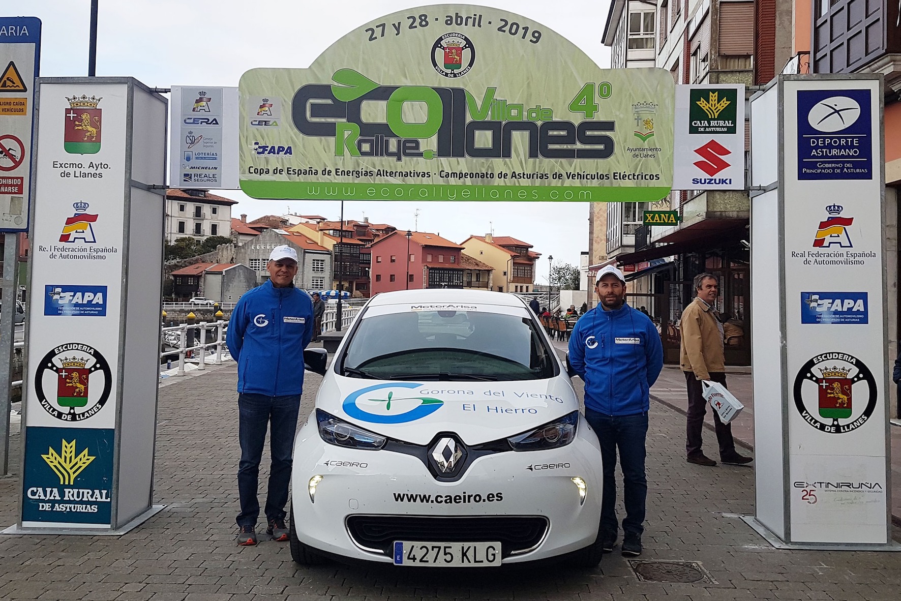 Primer rallye de la Copa FIA E-Rallye para Zósimo Hernández y Miguel Dávila