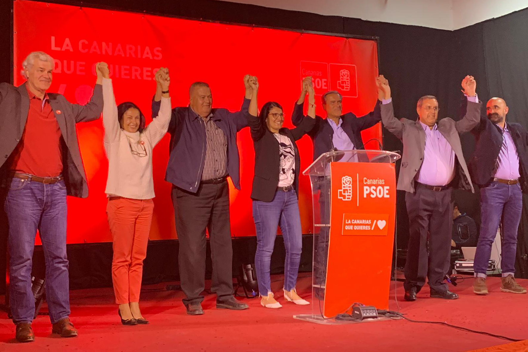La militancia del PSOE en El Hierro ratifica la “oportunidad histórica” de los pactos pactos para el Cabildo y el Gobierno canario
