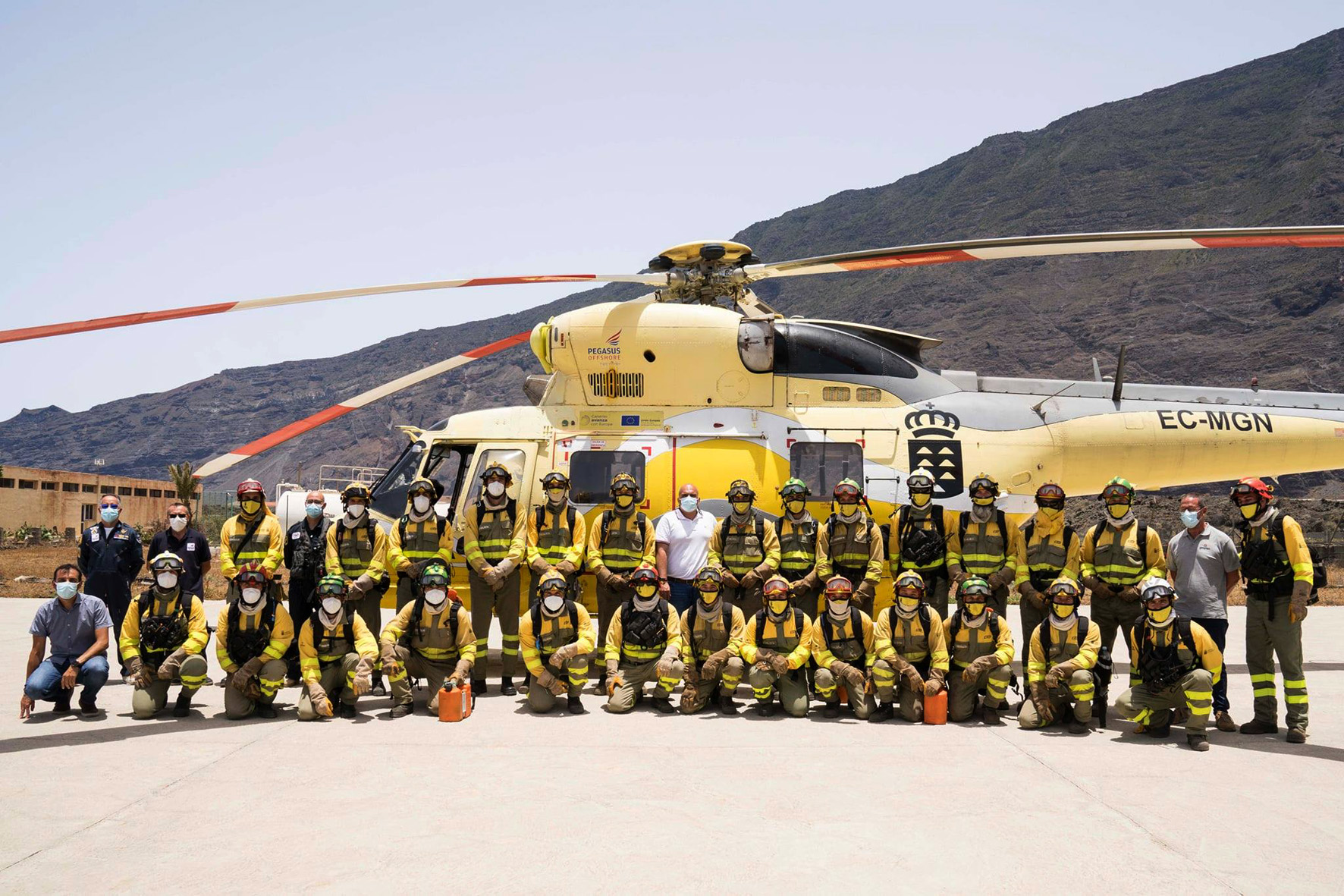 El Gobierno destina 13,6 millones de euros más para el refuerzo de los equipos contra incendios EIRIF en El Hierro, La Gomera y La Palma