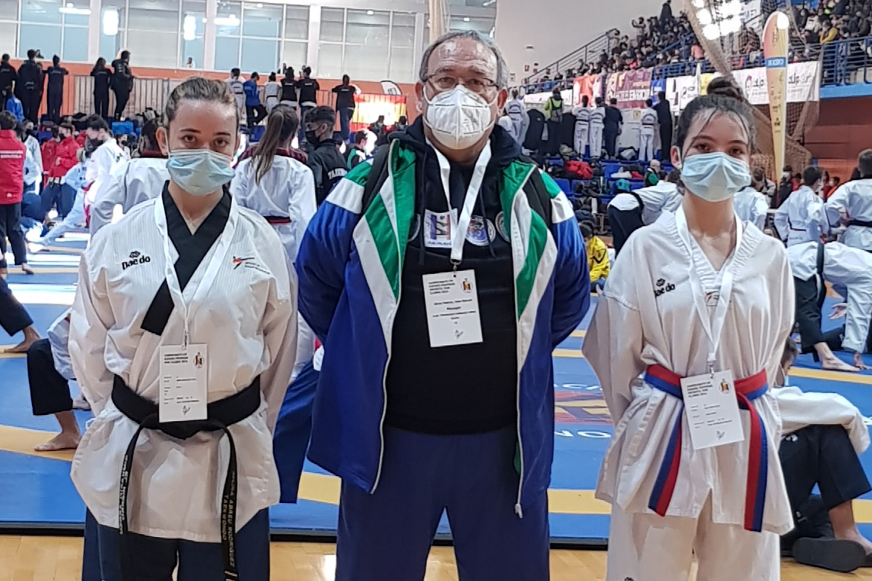 Buenos resultados del Club de Taekwondo herreño Gimnasio Abreu en el Campeonato de España por Clubes 2021