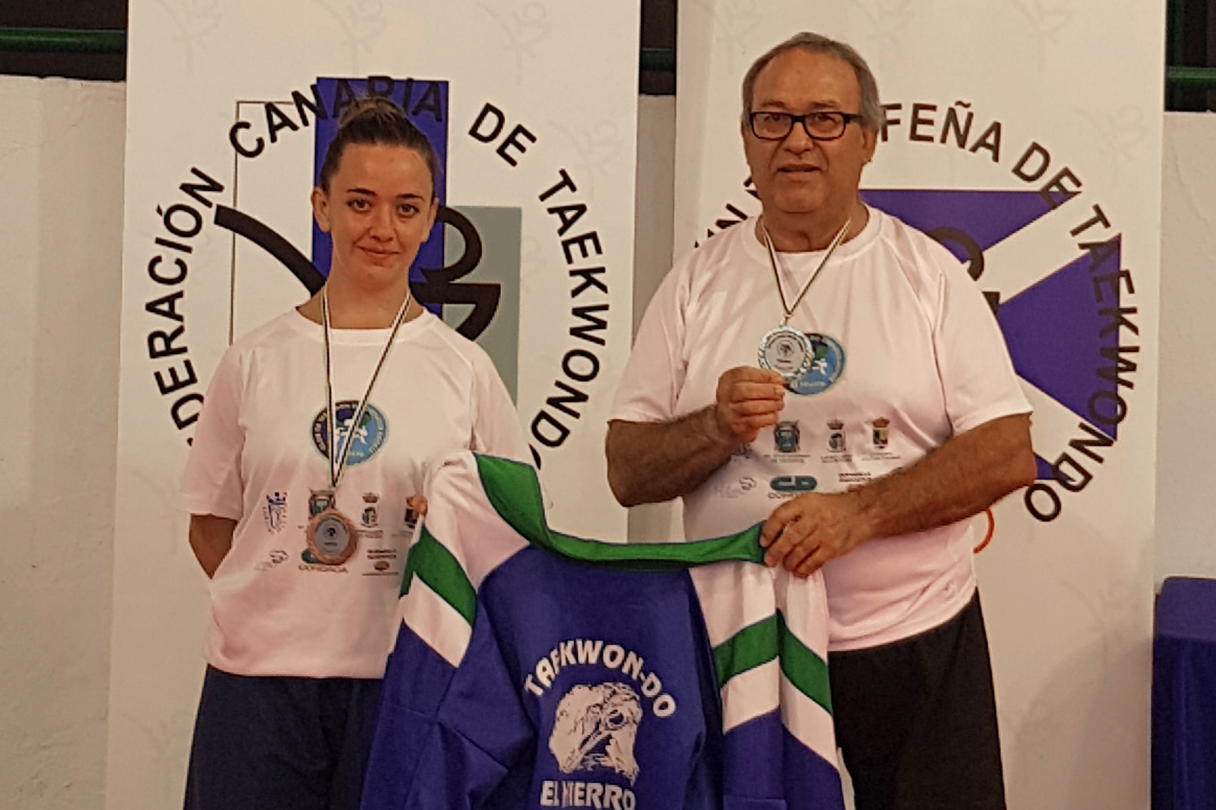 Club herreño de Taekwondo Gimnasio Abreu alcanza un doblete en el Campeonato Provincial de Poomsaes