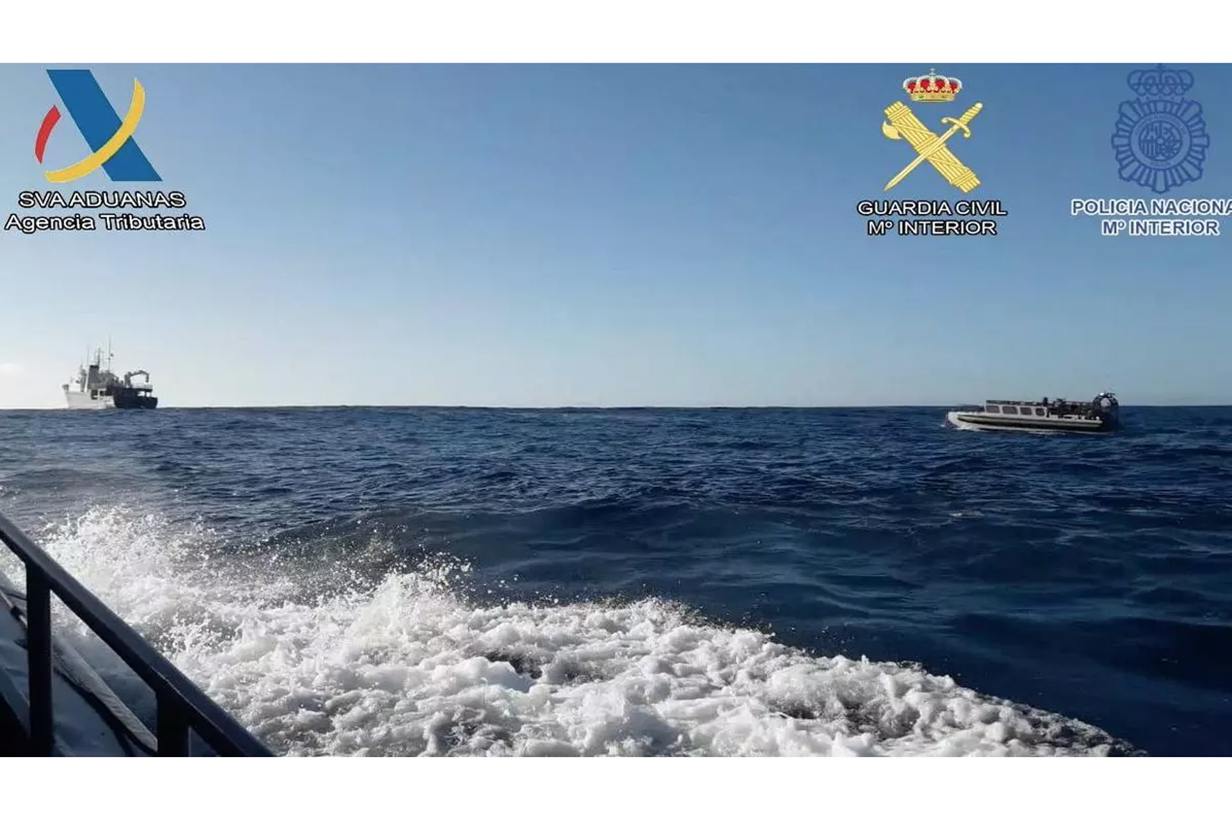 Incautan unos 500 kilos de cocaína a bordo de una embarcación que navegaba en aguas próximas a El Hierro