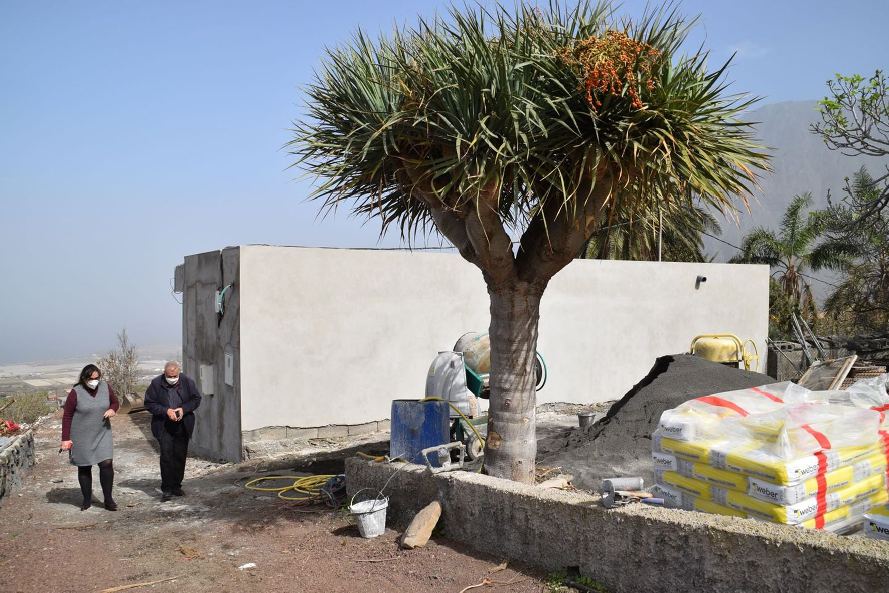 La Frontera informa de la buena marcha de las obras de restauración de la Casa de Los Carneros