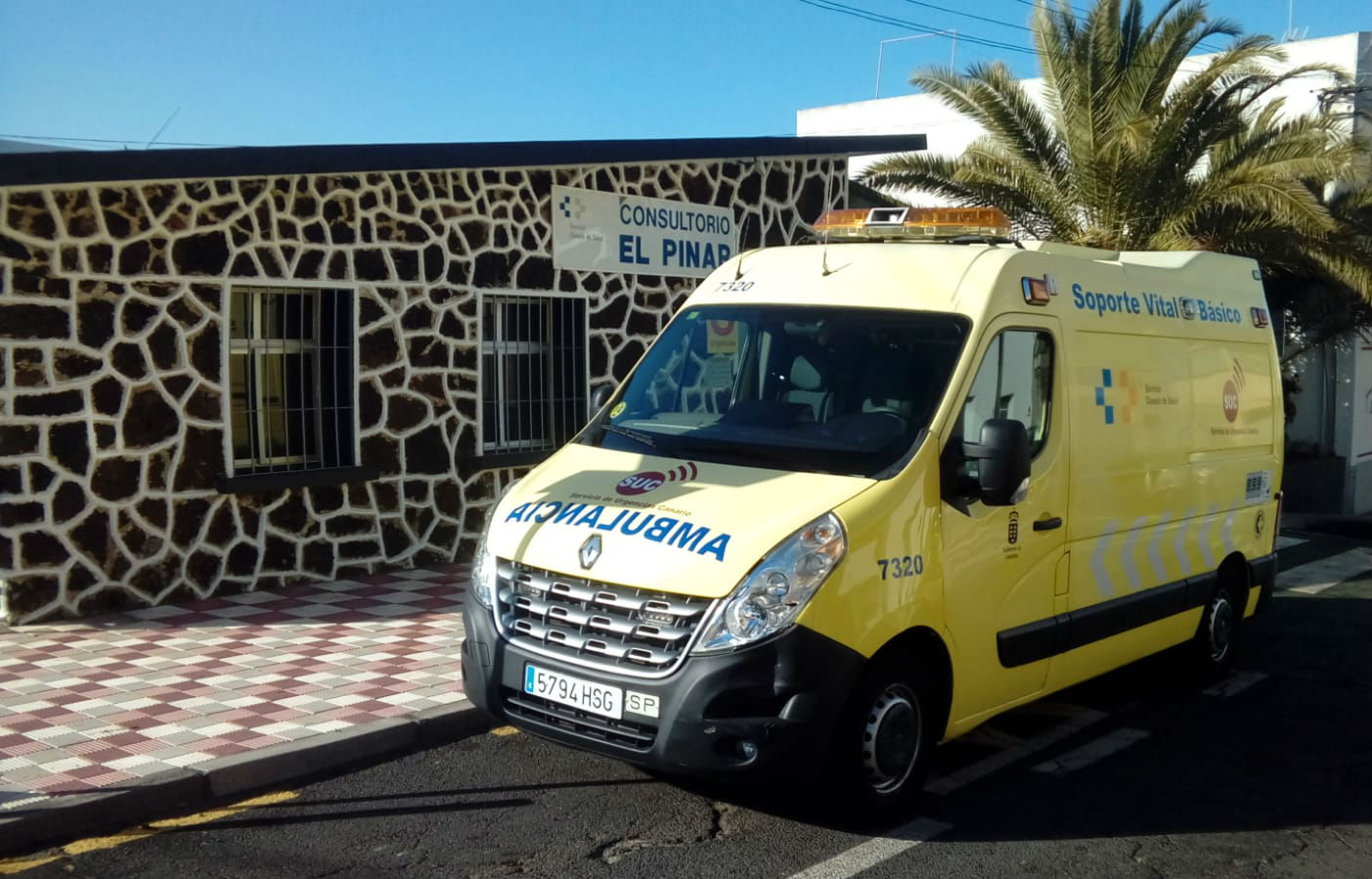 La Consejería de Sanidad amplía a 24 horas el horario de la ambulancia del SUC en El Pinar