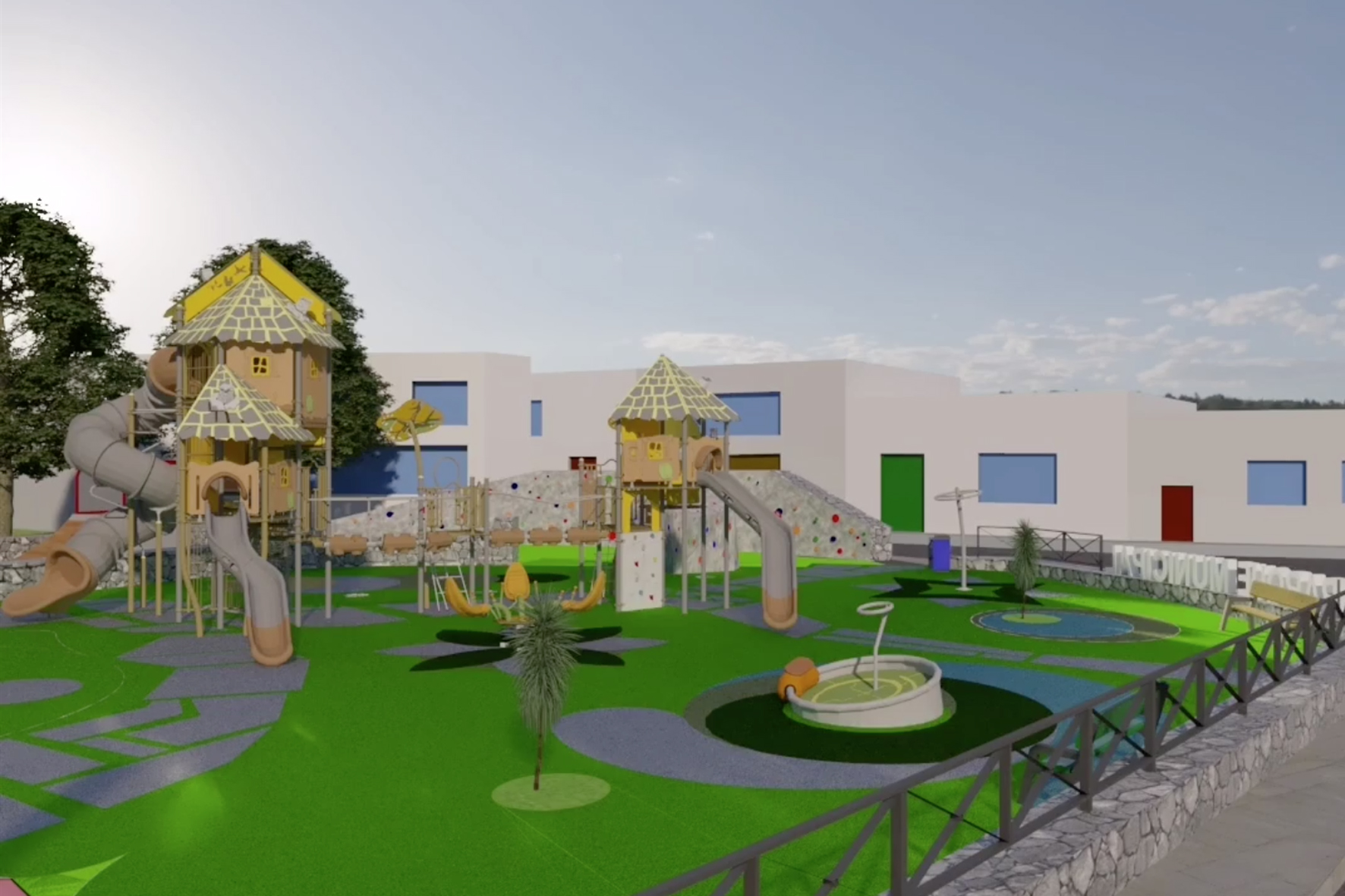 Valverde finaliza las obras del parque del barrio de El Cabo