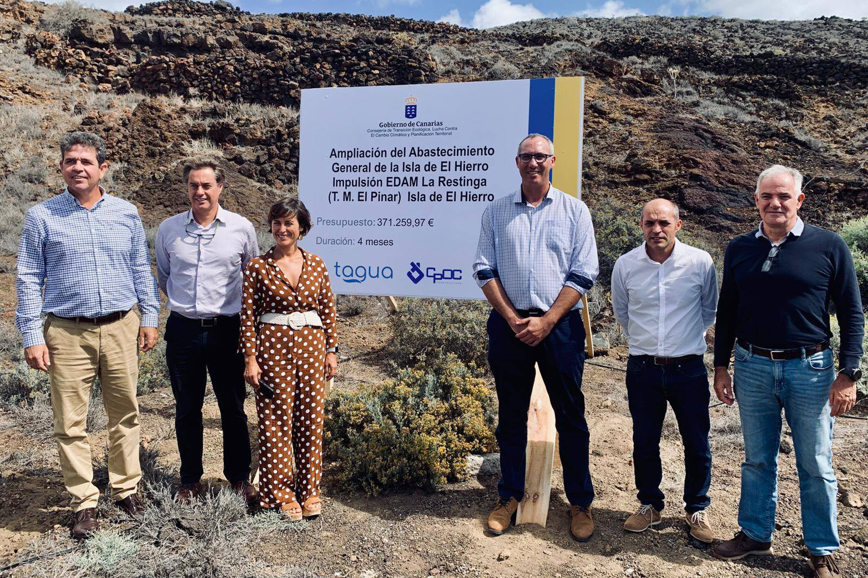 El Gobierno de Canarias invierte 371.259 euros en la ampliación de capacidad de impulsión de la desaladora de La Restinga