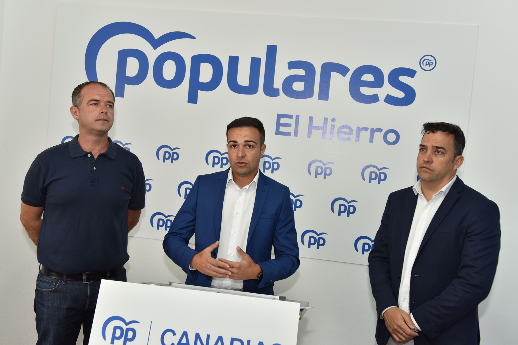 Johan González y Francisco González encabezarán las listas del PP a las alcaldías de La Frontera y El Pinar