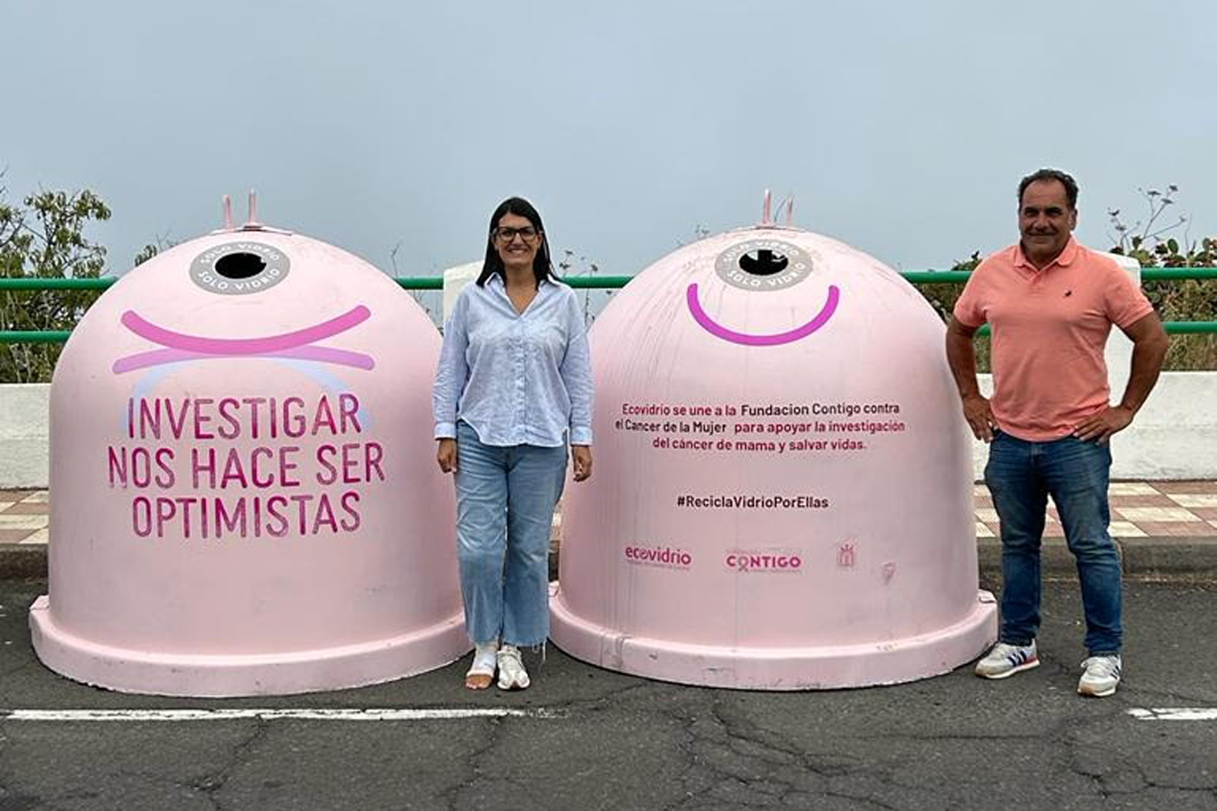 Ecovidrio, Fundación Contigo, Cabildo de El Hierro y Ayuntamiento de El Pinar promueven el primer equipo de fútbol femenino en pro de la investigación contra el cáncer de mama