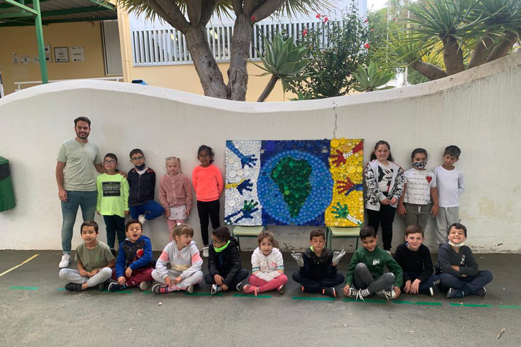 Los alumnos de Infantil y Primaria del CEIP Taibique de El Pinar ganan el premio “Recicl-Arte La Palma”
