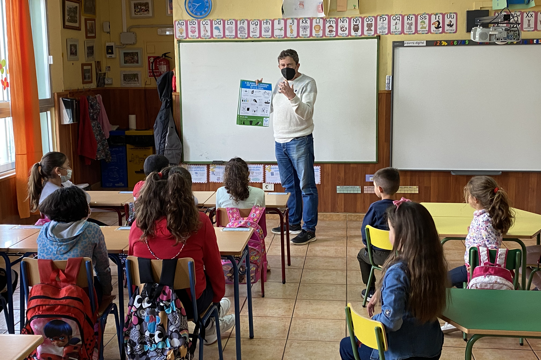 Gorona del Viento El Hierro inicia una campaña para promover buenos hábitos de consumo de energía entre la población escolar de El Hierro