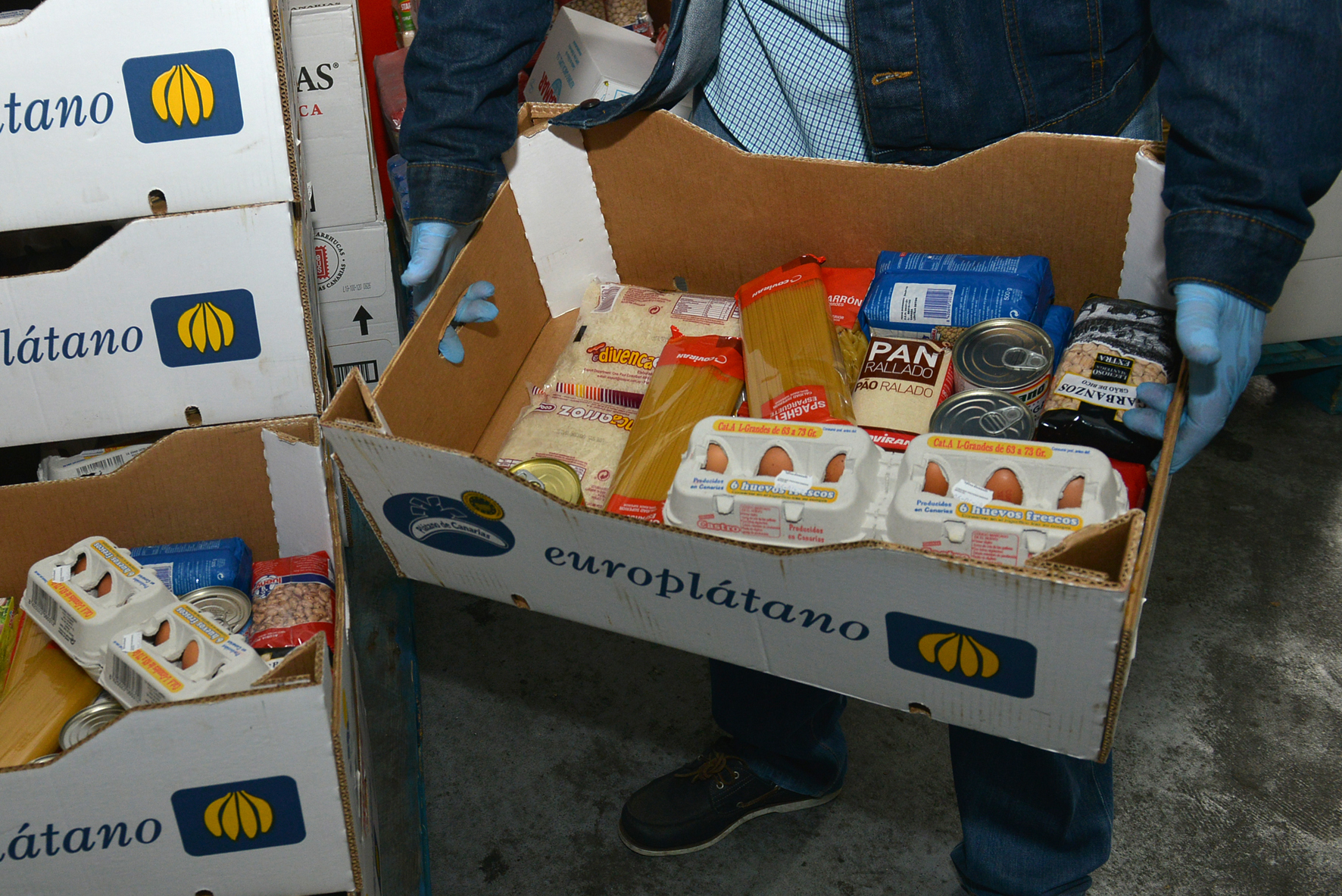 El Gobierno repartirá 62 lotes de alimentación entre familias desfavorecidas en El Hierro