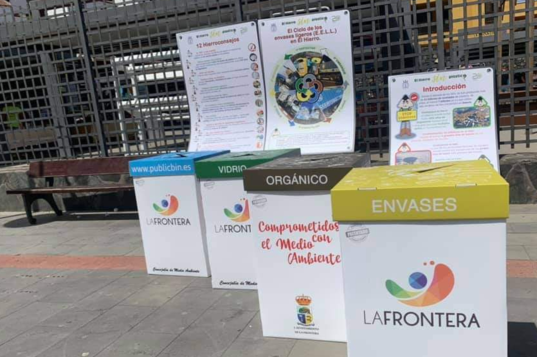 La Frontera lanza una Campaña medioambiental dirigida a empresas y usuarios del Mercadillo municipal