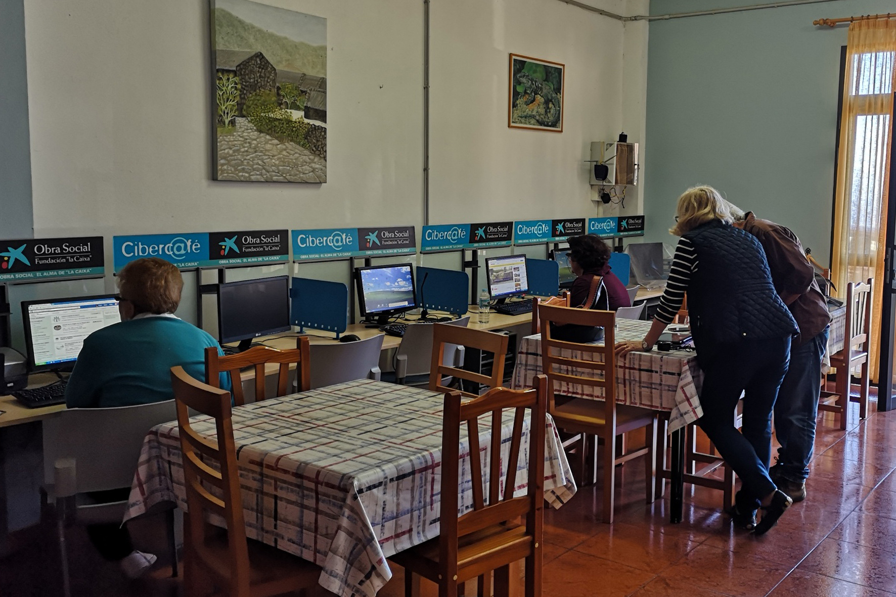 La Frontera organiza talleres de Gimnasia Creativa e Informática para mayores