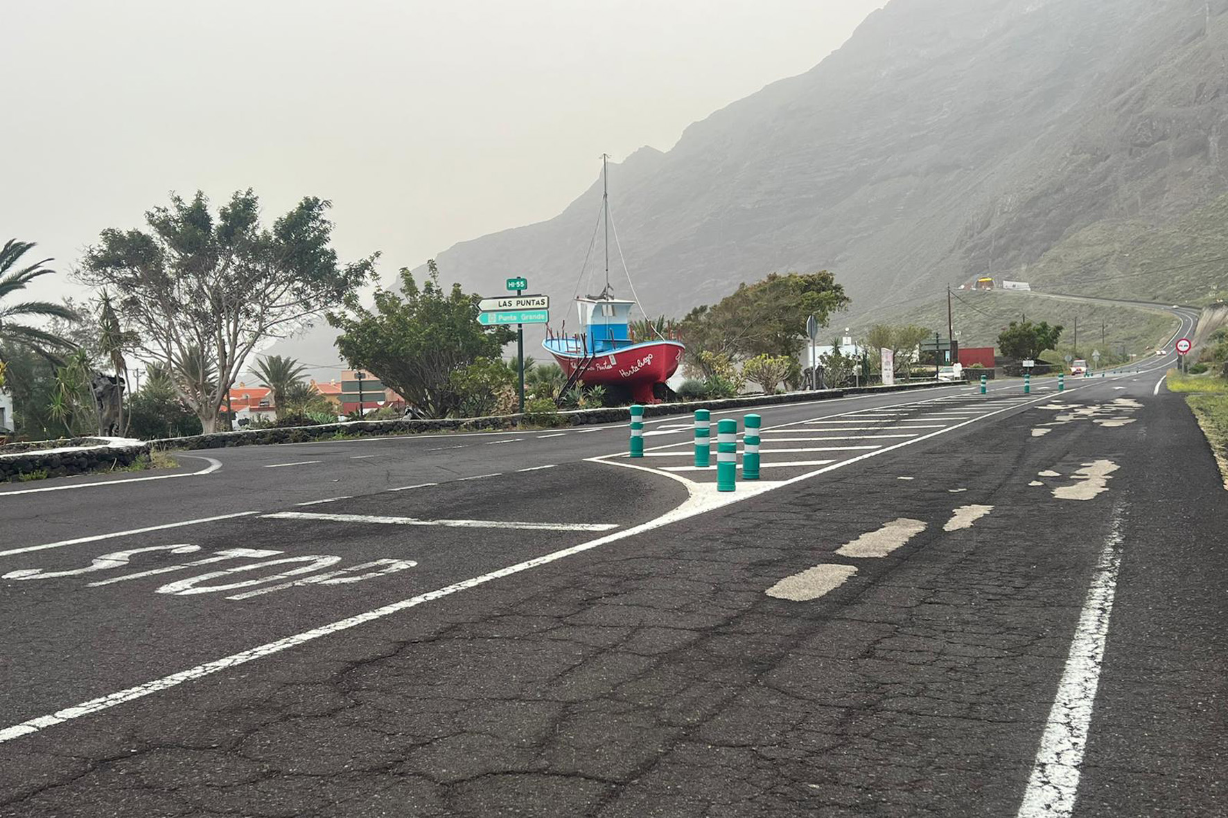 Cabrera anuncia el inicio de las obras de rehabilitación de un tramo de la carretera HI-5 Las Puntas - El Tocuyo, en La Frontera