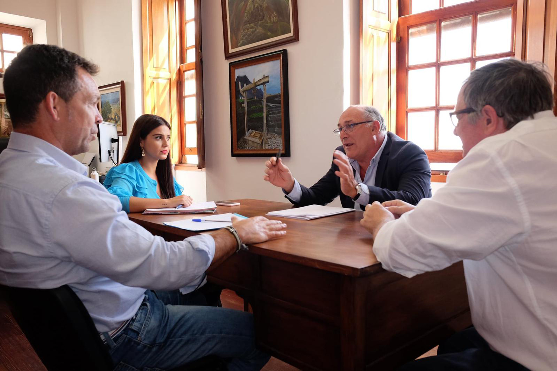 Cabildo y Gobierno de Canarias trabajan conjuntamente en proyectos de materia deportiva