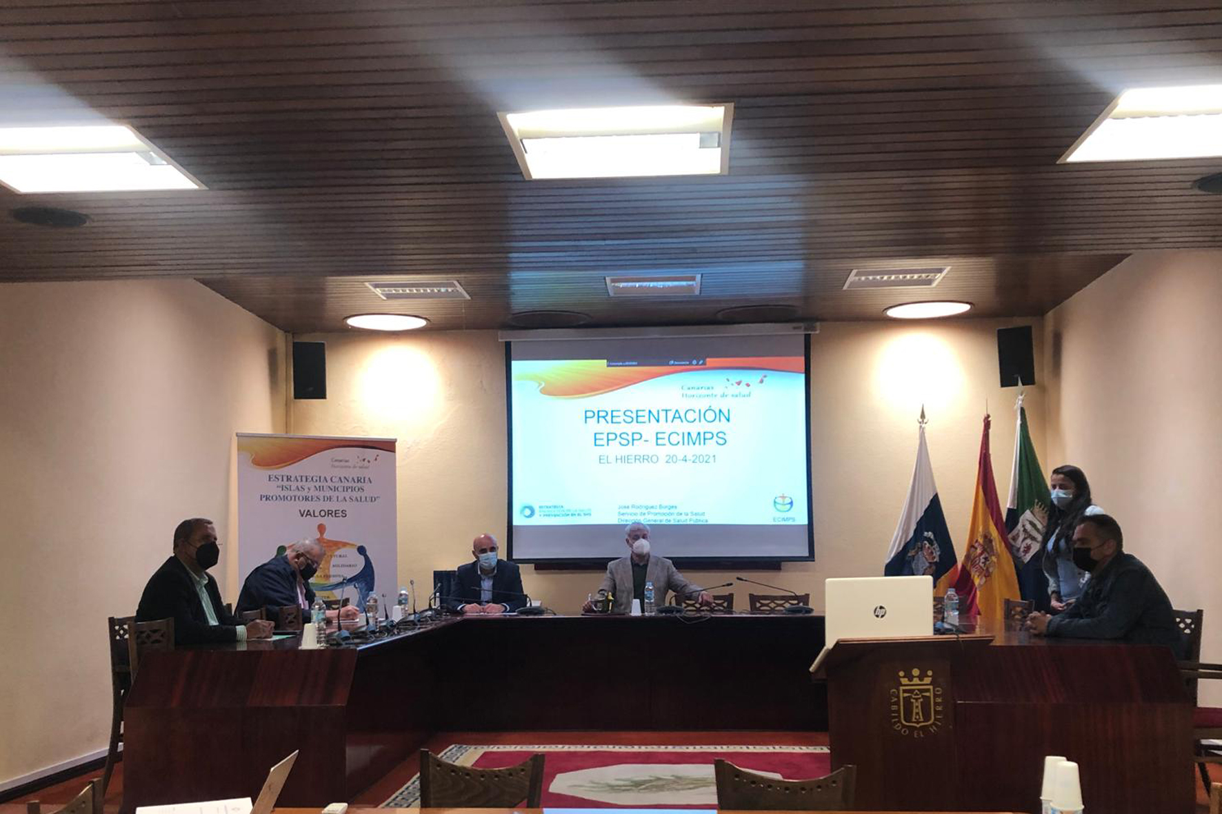 Salud Publica promueve en El Hierro la Estrategia Canaria Islas y Municipios Promotores de la Salud