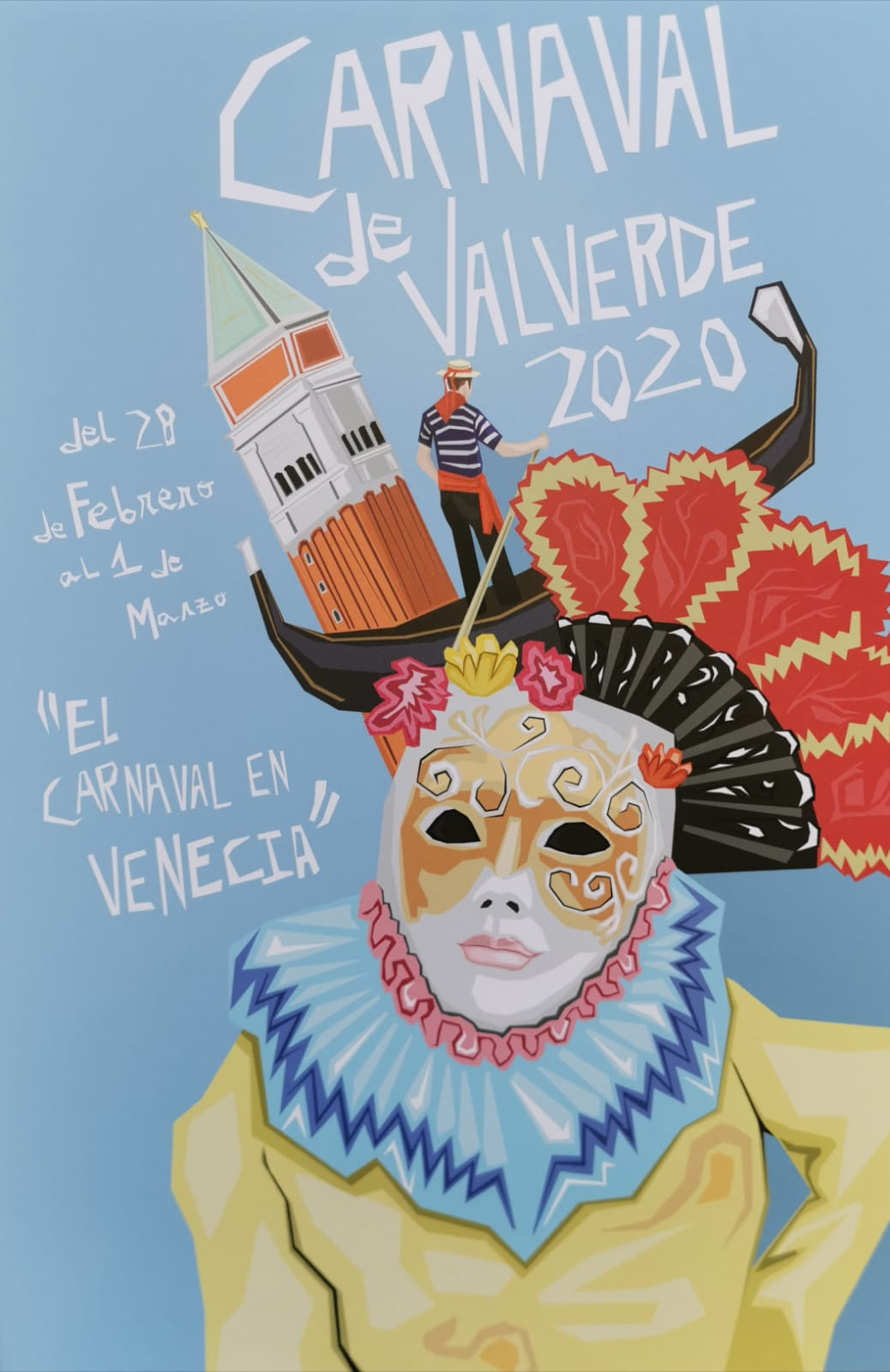 "La Venecia más Occidental" este será el cartel anunciador del carnaval de Valverde 2020