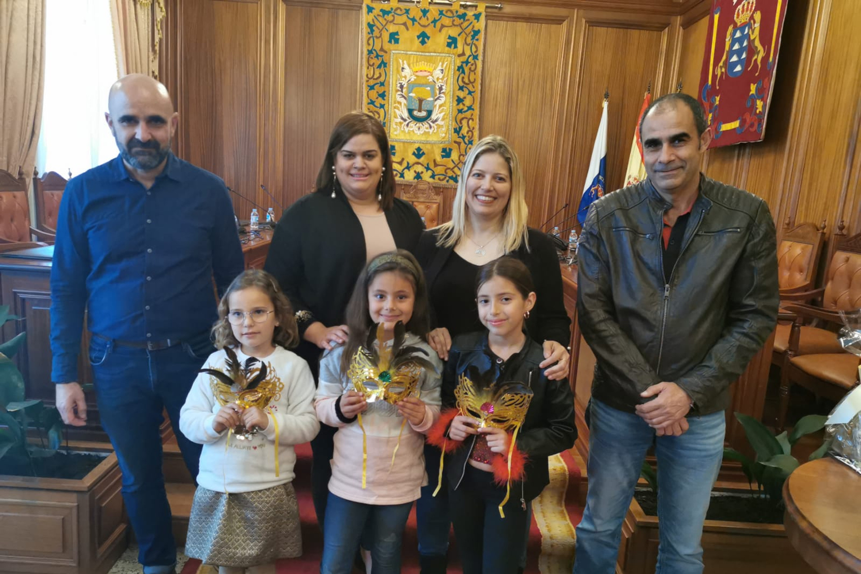 Tres candidatas aspiran a Reina Infantil del Carnaval de Valverde
