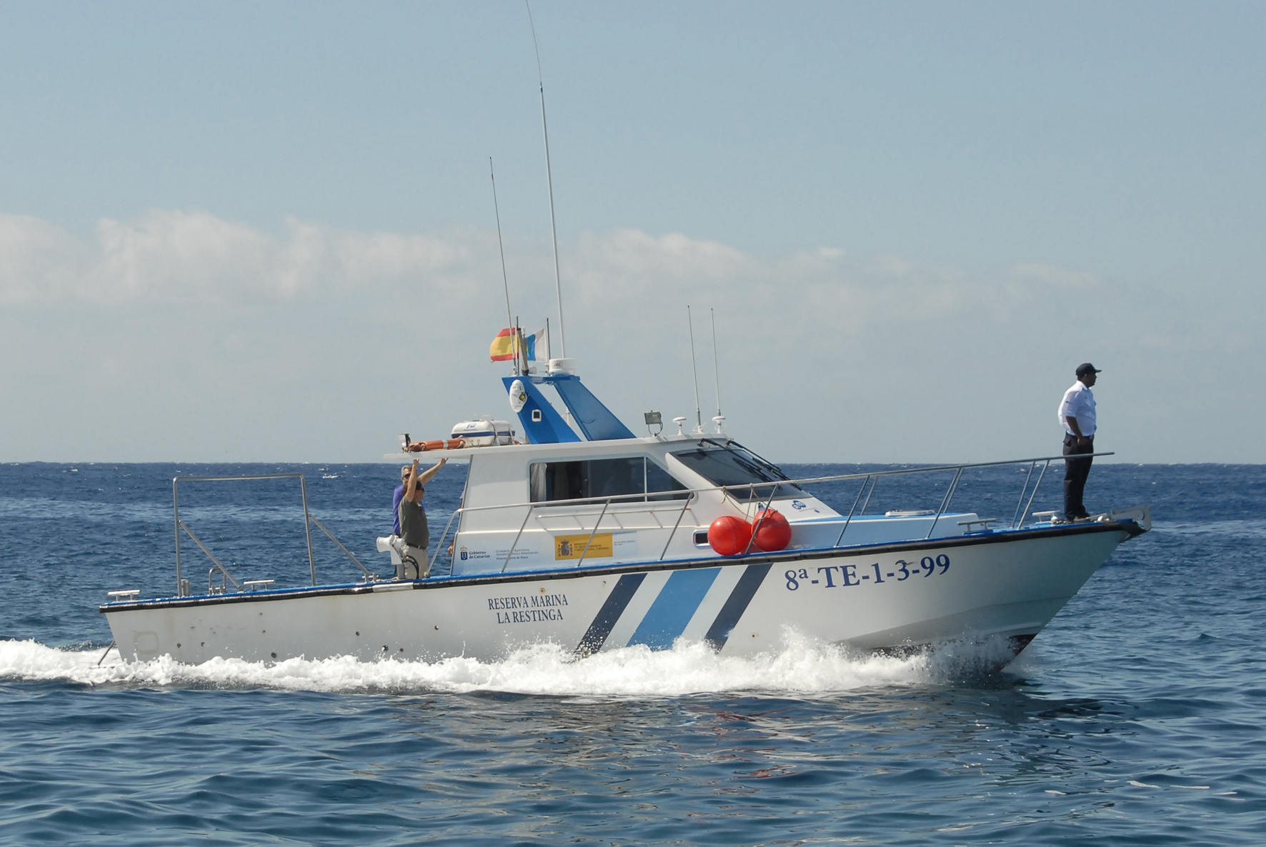 El Gobierno de Canarias levantará las restricciones a las actividades acuáticas en la Reserva Marina en los próximos días