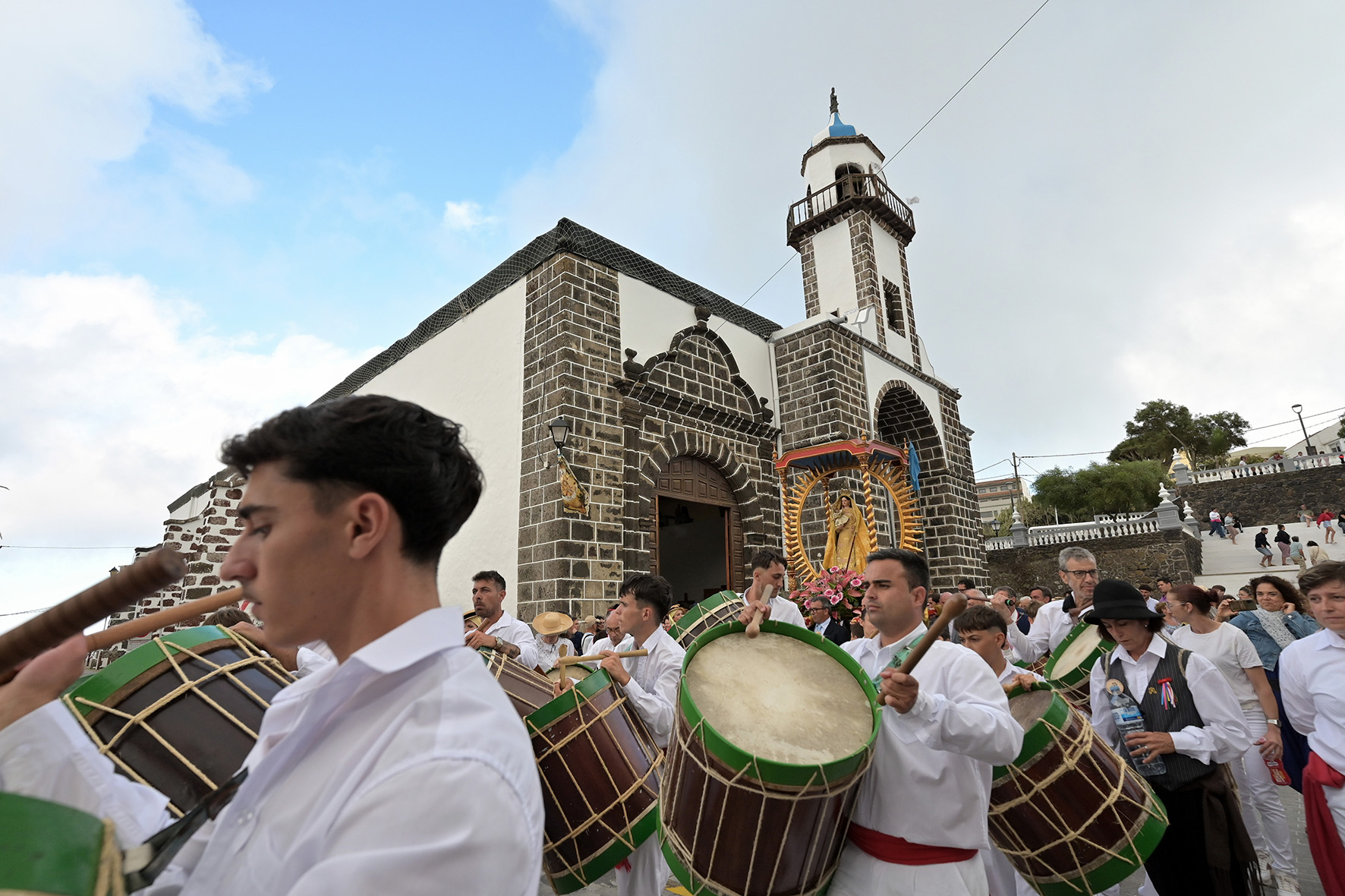 El barrio de Tesine celebra su fiesta a la patrona herreña