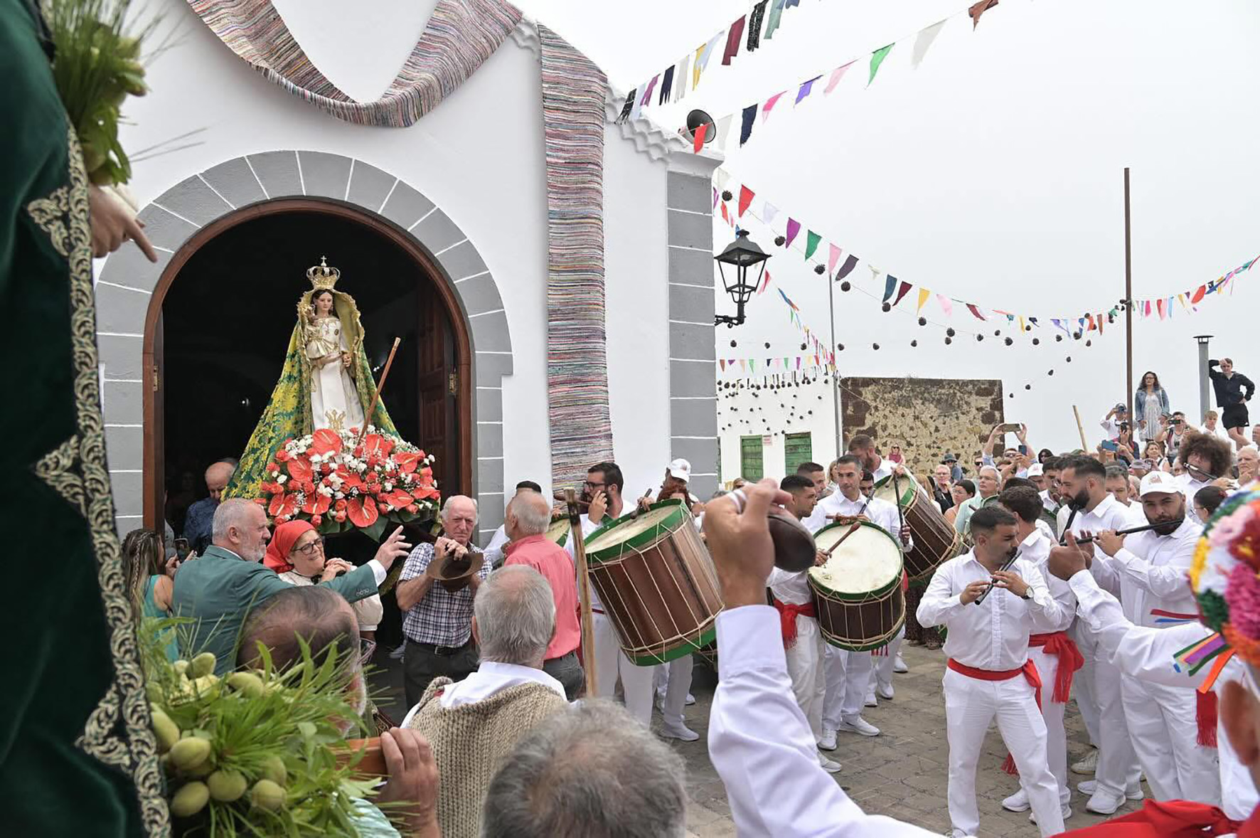 El pueblo de El Pinar se reencuentra con la Patron