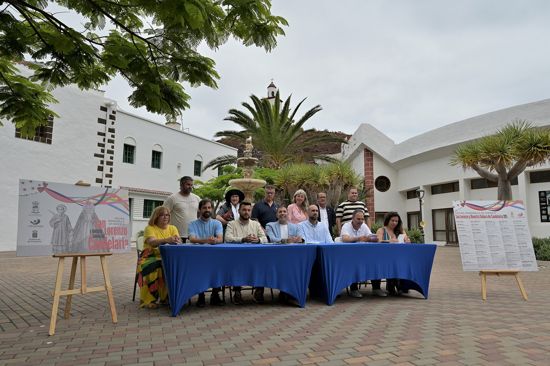 La Frontera presenta las fiestas patronales en honor a San Lorenzo y Nuestra Señora de Candelaria