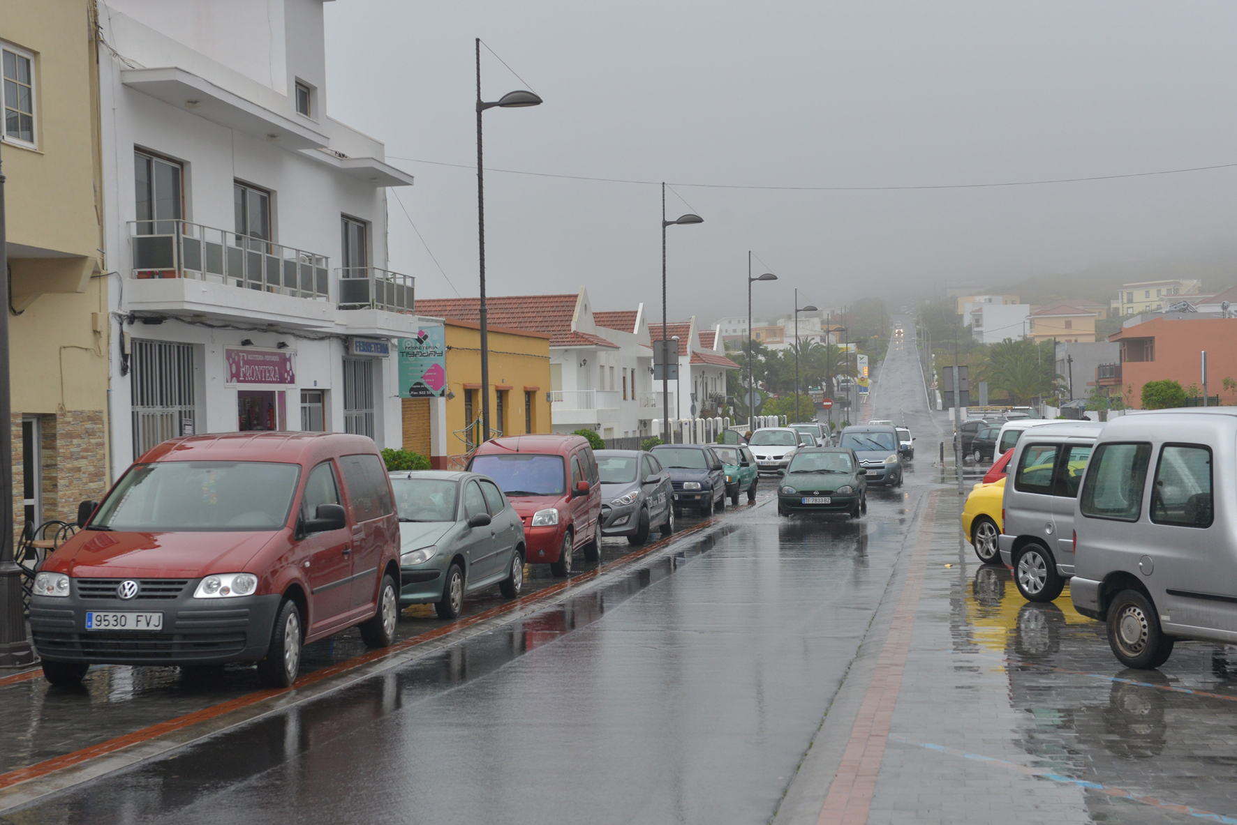 Lluvias moderadas, con probables chubascos ocasionales, este martes en El Hierro