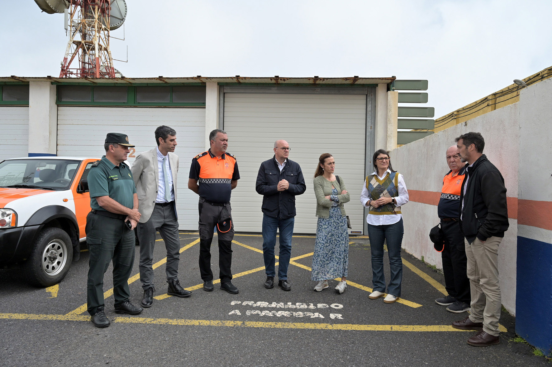 Protección Civil y Emergencias cede un vehículo a la Asociación de voluntarios de Protección Civil “Valle de El Golfo”