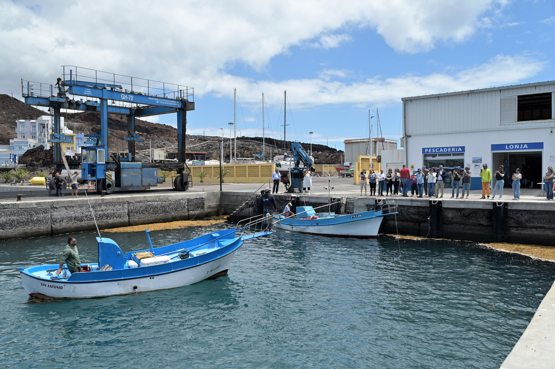 El Hierro acoge una experiencia piloto de turismo marinero en tierra