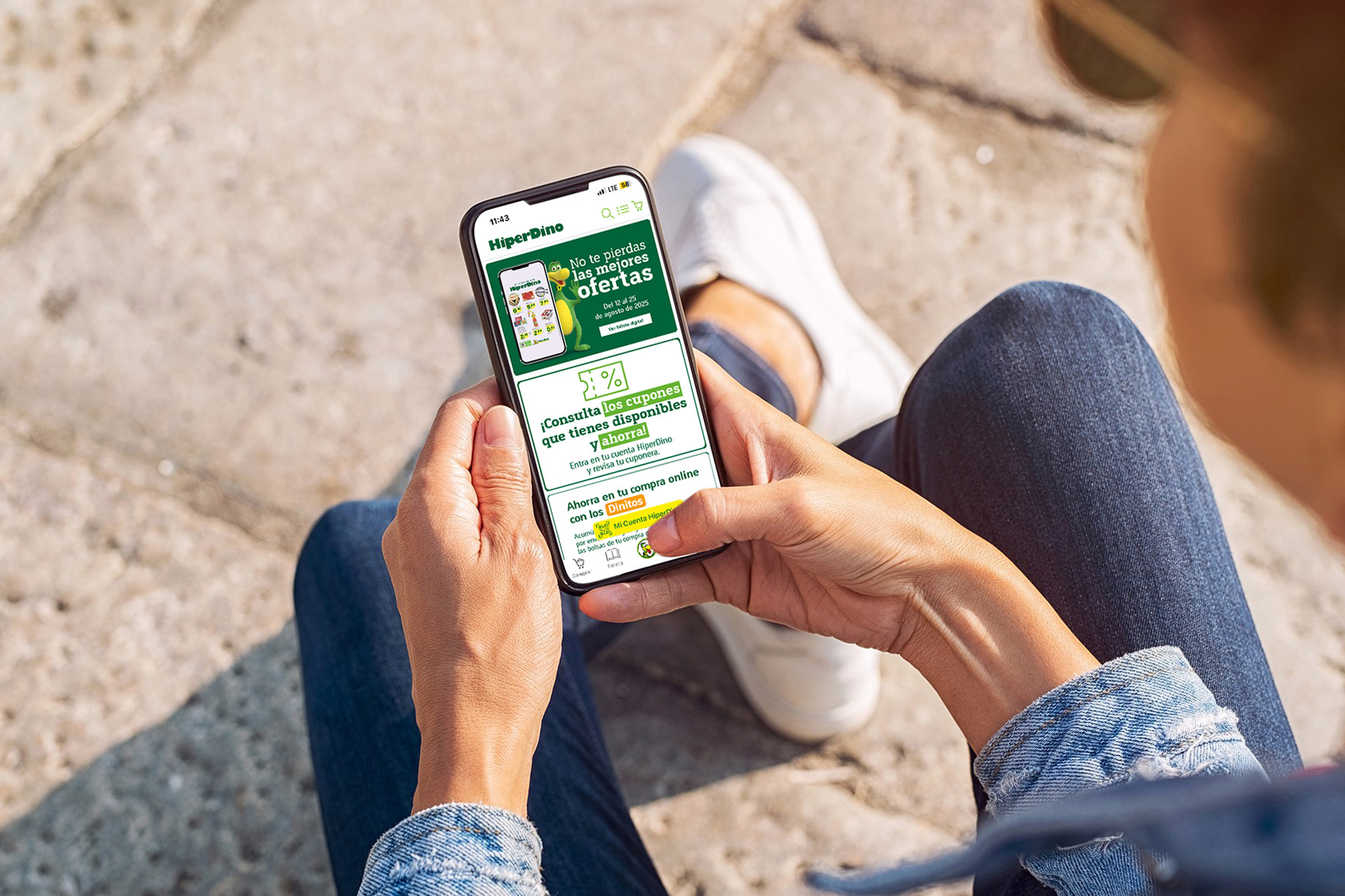 Más de cien mil clientes de HiperDino disfrutan de las ventajas exclusivas de su app en 2025