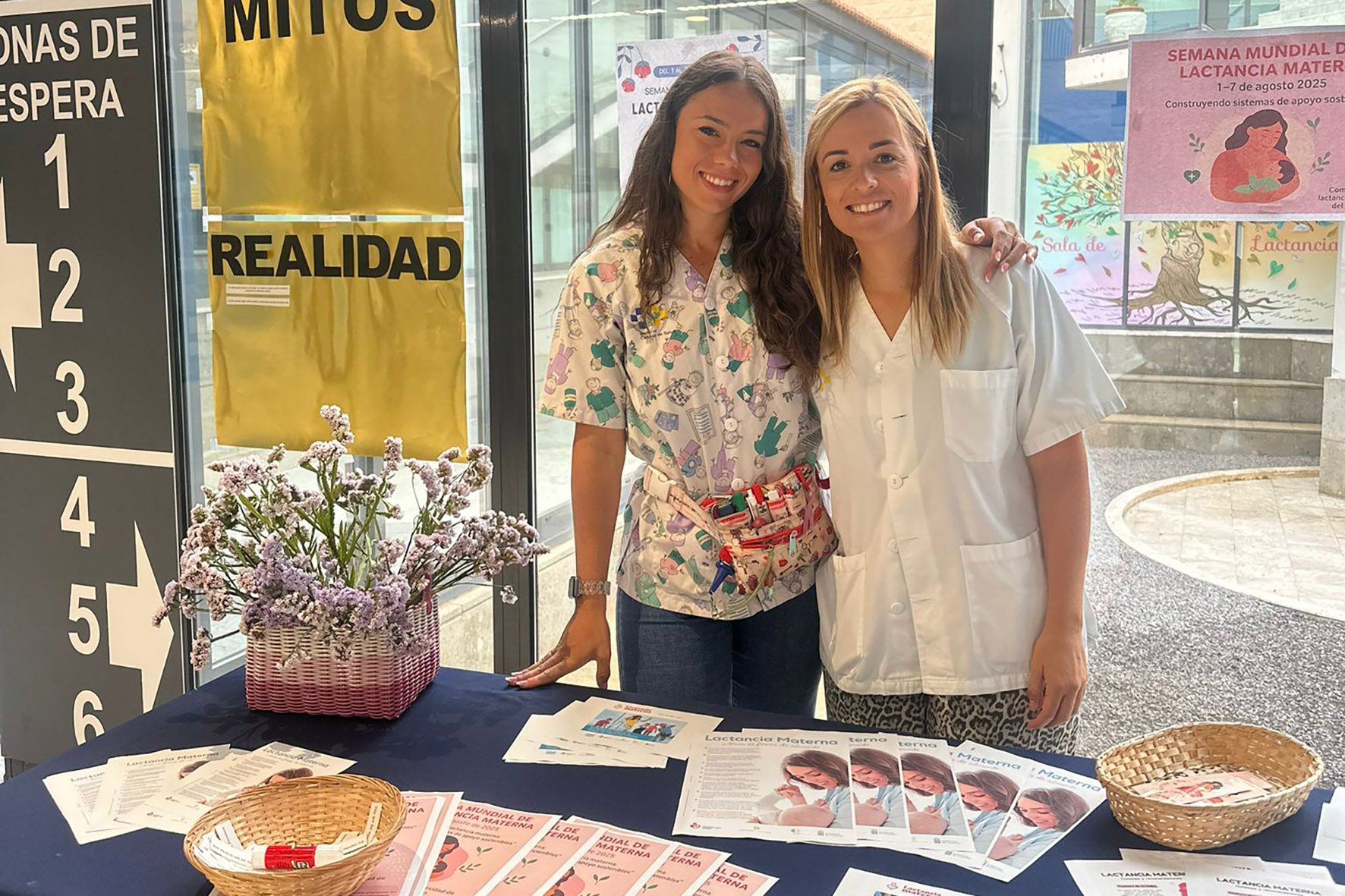 El Hospital Insular de El Hierro acoge varias actividades con motivo de la Semana Mundial de la Lactancia Materna