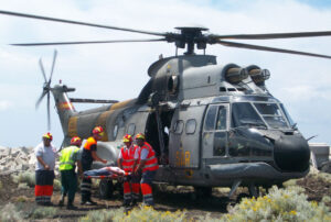 El Ejército del Aire y del Espacio suspende el simulacro de accidente aéreo CANASAR 26