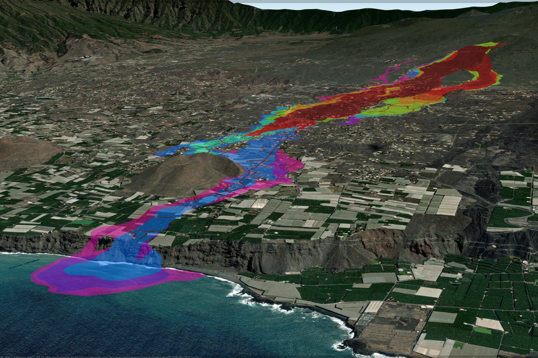 IGME-CSIC - Geología y perímetro lava Copernicus.