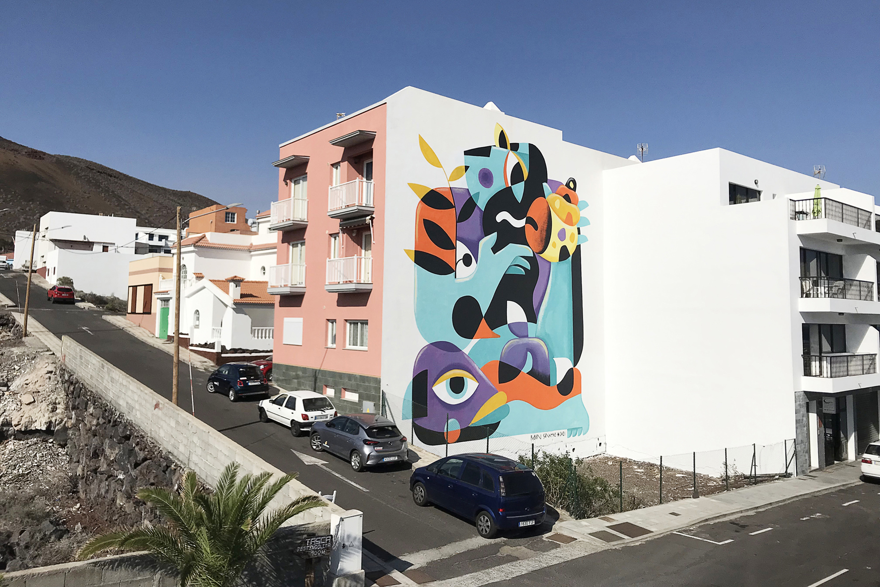 Mural de Rubén Sánchez.