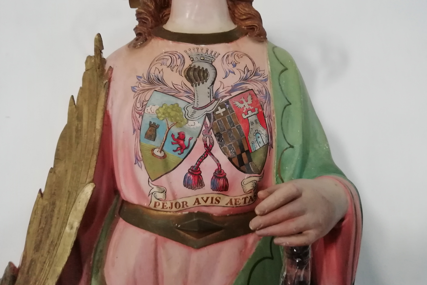 Fig. 2 Detalle de Santa Catalina de Alejandría