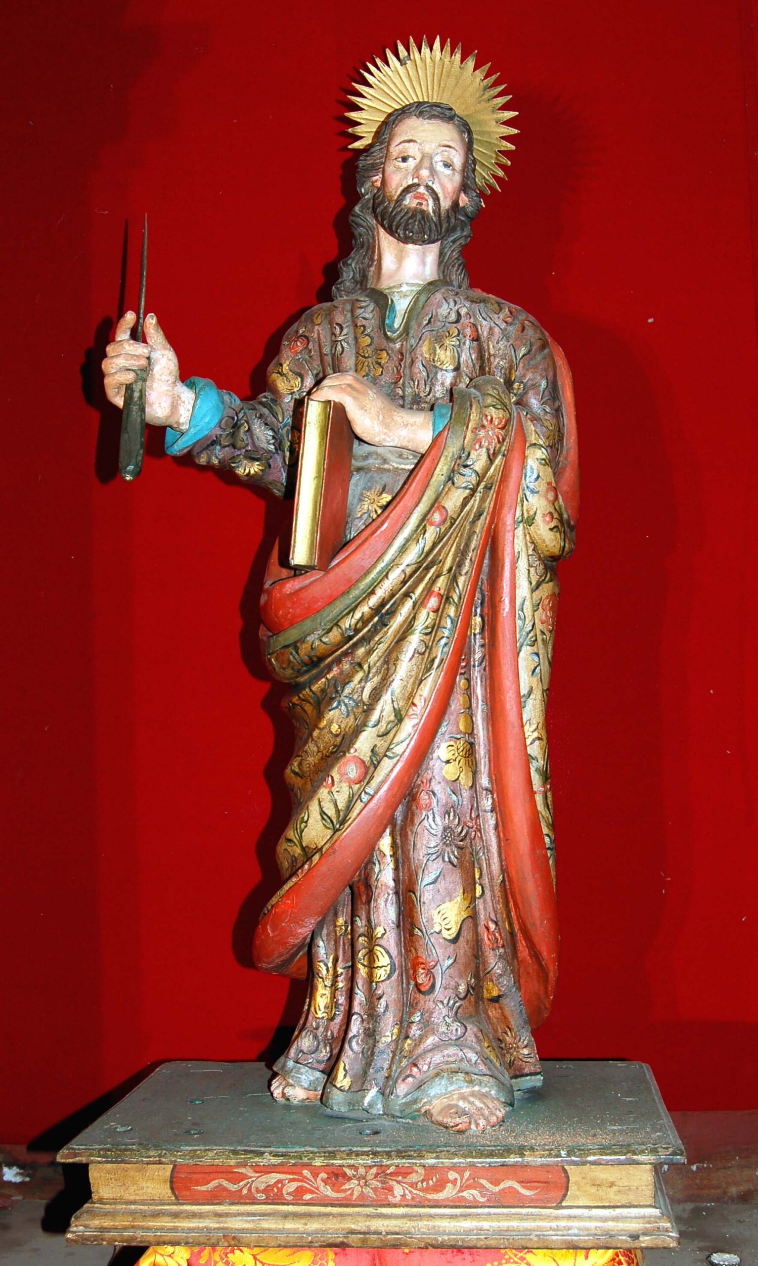 Fig. 2 San Bartolomé antes de la restauración Foto Eusebio Díaz Fleitas