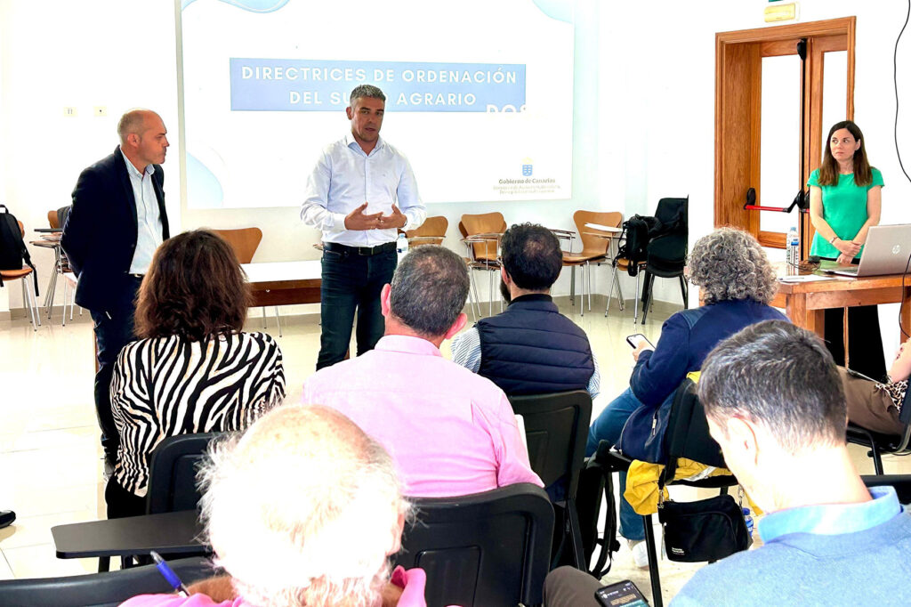 jornada informativa sobre las Directrices de Ordenación del Suelo Agrario en El Hierro