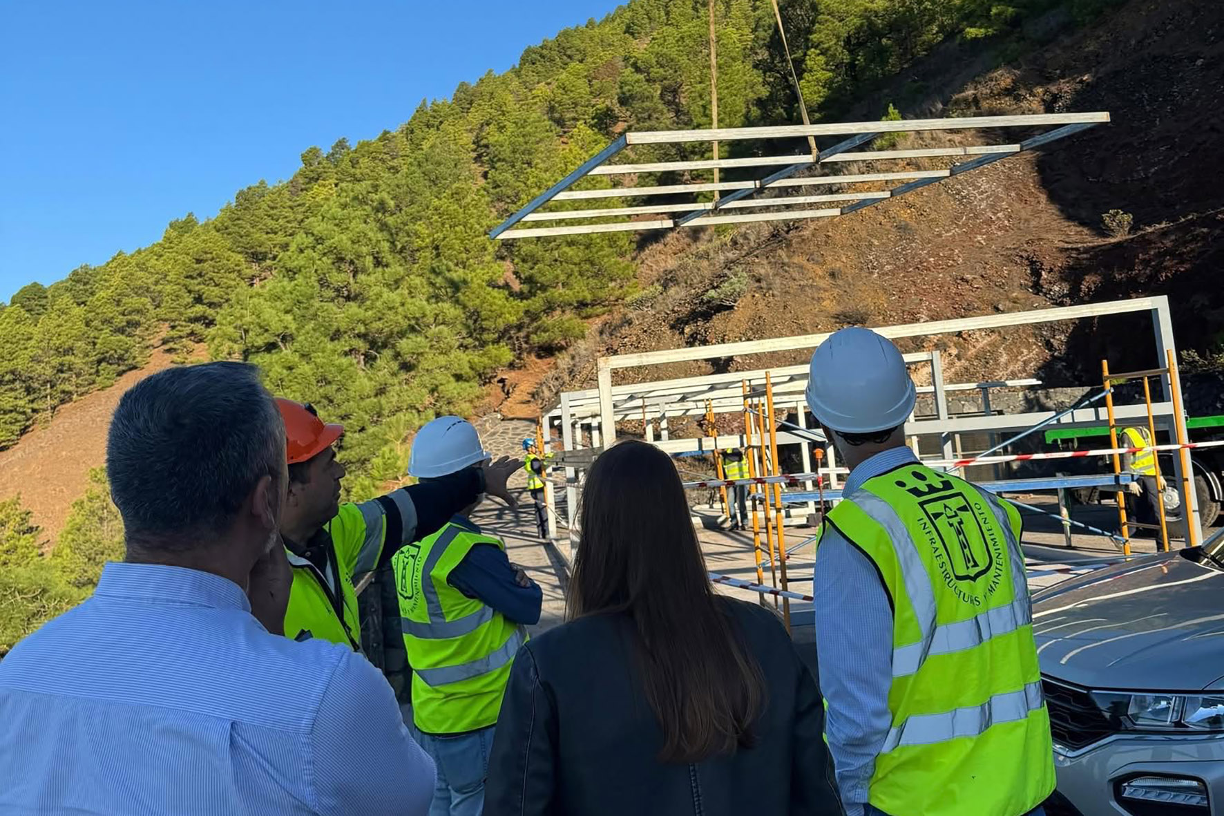 El Cabildo avanza en la instalación de dos telescopios de observación astronómica en el Parque Cultural de El Julan