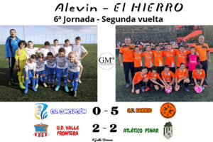 Alevín: Jornada 6º de la segunda vuelta