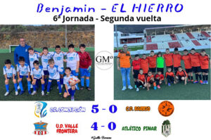 Benjamín: Jornada 6ª de la segunda vuelta