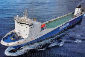 El servicio de carga de Fred. Olsen supera las 915.000 toneladas transportadas en dos años