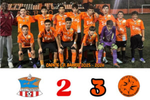 Jornada 8ª – Cadete El Hierro (Tercera vuelta) – U.D. Valle Frontera 2 – C.D. Barrio 3